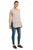 Ann Dogtooth Checked Design Tabard Apron