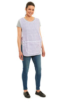 Ann Dogtooth Checked Design Tabard Apron