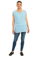 Ann Dogtooth Checked Design Tabard Apron