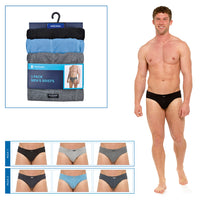 Mens Briefs with Ribbed Side (3 Pack)