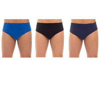 Mens Plain Briefs (3 Pack)