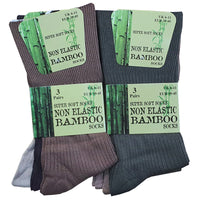 Mens Non Elastic Top Bamboo Socks