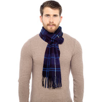 Mens Checked Scarf