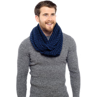 Mens Cable Knit Beanie Hat