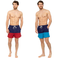 Mens Colourblock Swim Shorts