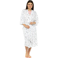 Ladies Team Bride Printed Kimono Wrap