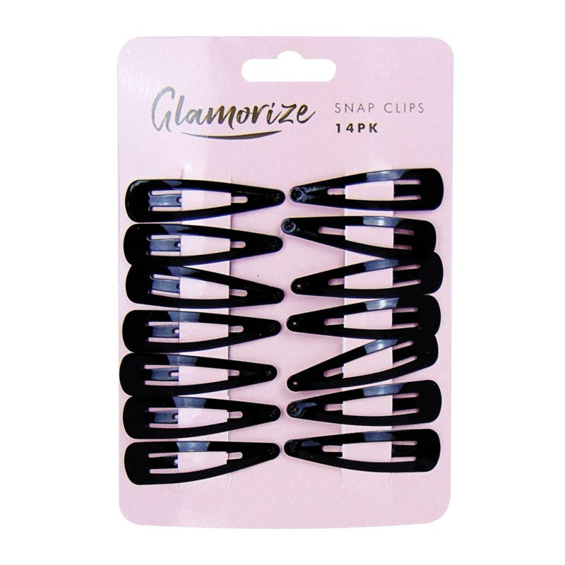 14pc Hair Snap Clips