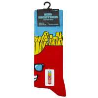 Mens Novelty Food Design Socks (1 pair)
