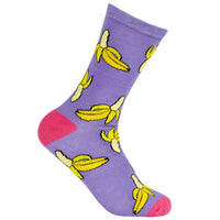 Ladies Women Novelty Food Design Socks (1 pair)