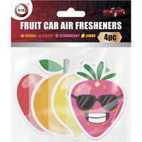 4pc Fruit Car Air Fresheners