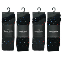 Mens Everyday Socks Dot Design (3 Pair)
