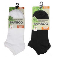 Ladies Women Bamboo Trainer Socks (3 Pair)