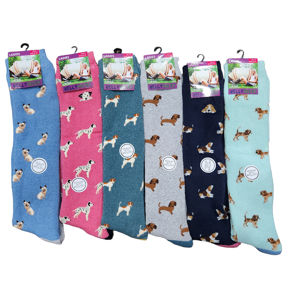 Ladies 2025 welly socks
