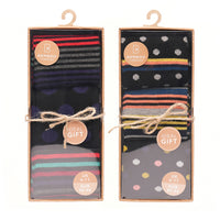 Mens Bamboo Design Socks in Gift Box (3 Pair)
