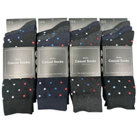 Mens Everyday Socks Dot Design (3 Pair)
