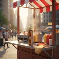 Mens Hot Dog Food Design Socks with Novlety Gift Packaging