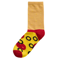 Mens Pizza Food Design Socks with Novlety Gift Packaging