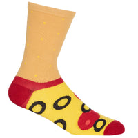 Mens Pizza Food Design Socks with Novlety Gift Packaging