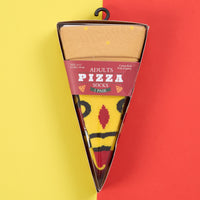 Mens Pizza Food Design Socks with Novlety Gift Packaging
