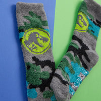 Mens Jurassic World Thermal Cosy Socks (1 Pair)