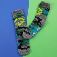 Mens Jurassic World Thermal Cosy Socks (1 Pair)