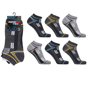 Mens Design Trainer Socks (3 Pack)