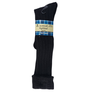 Mens Scottish Highland Long Hose Kilt Socks (1 Pair)