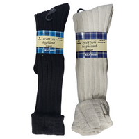 Mens Scottish Highland Long Hose Kilt Socks (1 Pair)
