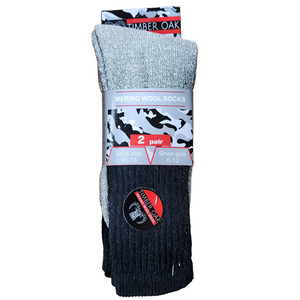 Mens Merino Wool Thermal Socks (2 Pair)
