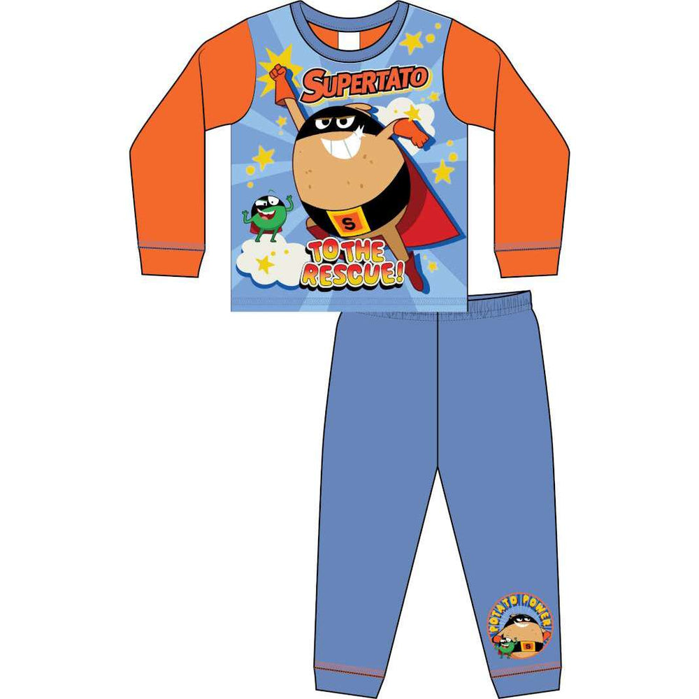 Boys Kids Character Supertato Younger PJ Pyjama Set