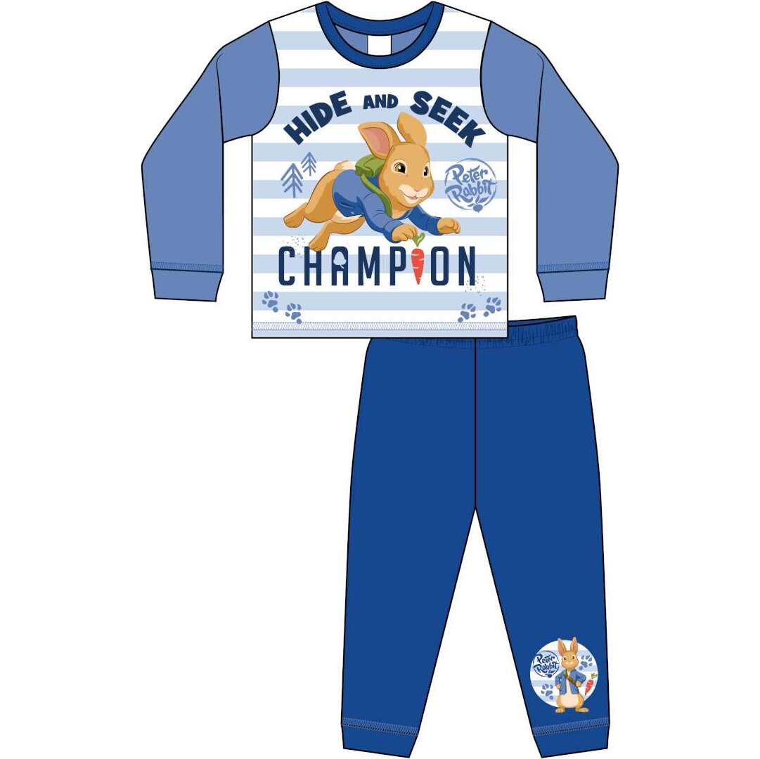 Boys Kids Character Peter Rabbit Younger PJ Pyjama Set | Order Wholesale