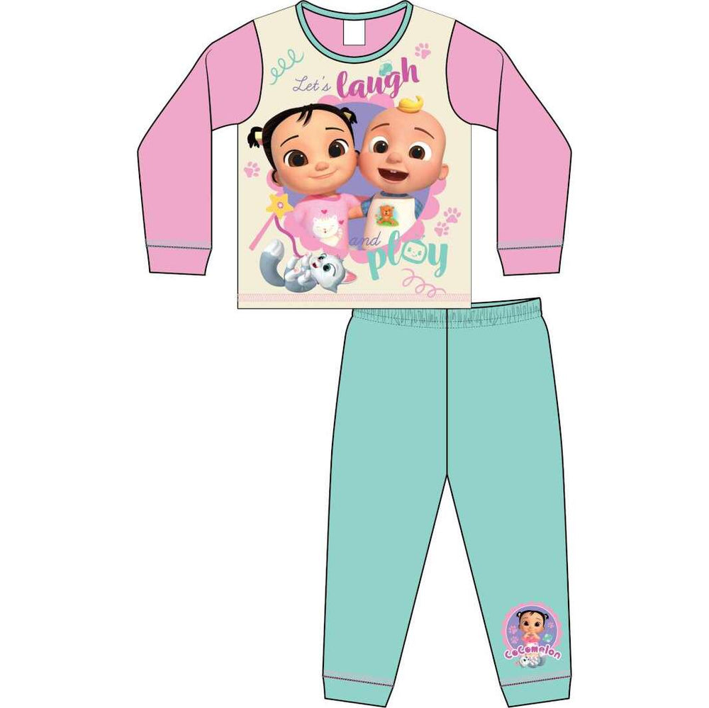 Girls Kids Character Cocomelon Younger PJ Pyjama Set
