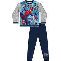 Boys Kids Character Spiderman Older PJ Pyjama Set