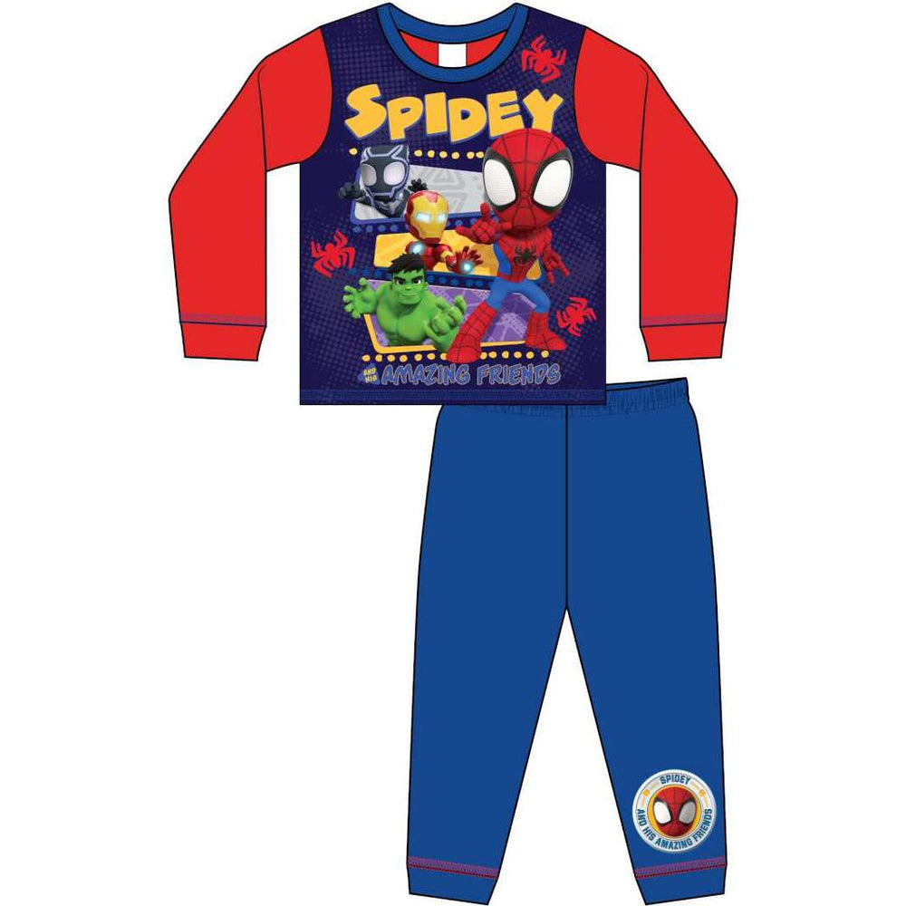 Boys Spidey & Friends Younger PJ Pyjama Set