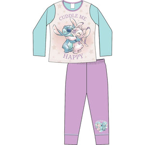 Girls Kids Disney Lilo & Stitch Older PJ Pyjama Set