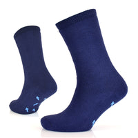 Mens Non Skid Slipper Gripper Socks with Grip (1 Pair)
