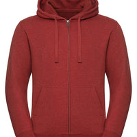 Mens Hoodie Hoody with Full Zip (XS)