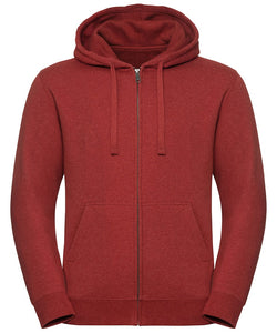 Mens Hoodie Hoody with Full Zip (XS)