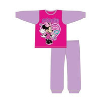 Girls Toddler Cartoon Character Minnie Mouse Long Sleeve Pyjama Set