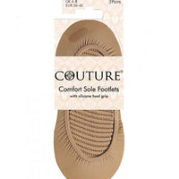 Ladies Couture Comfort Sole Footlets 3pp