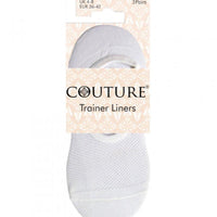 Ladies Couture Trainer Liners 3pp