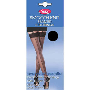 Ladies Smooth Knit Seamer Stockings