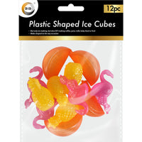 12pc Plastic Shaped Ice Cubes