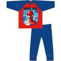 Boys Official Spiderman Long Pyjama PJ Set