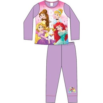 Girls Older Disney Princess Long Pyjama PJ Set