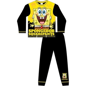 Boys Older Licensed Spongebob Pyjama PJ Set