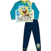 Boys Older Licensed Spongebob Pyjama PJ Set