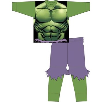 Boys Character Hulk Pyjama PJ Set