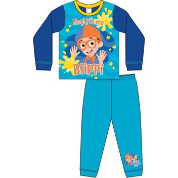 Boys Toddler Official Blippi Pyjama PJs Set
