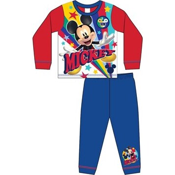 Boys Toddler Licensed Mickey Pyjama PJs Set